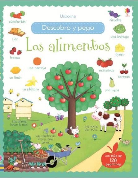 Los alimentos - Descubro y pego | 9781409592686 | Brooks, Felicity