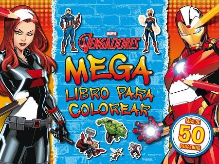 Los Vengadores. Megalibro para colorear 2 | 9788418610042 | Marvel