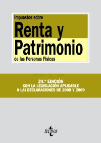 Impuesto sobre Renta y Patrimonio de las Personas | 9788430948772 | Soler Roch, María Teresa Ed. Lit./ Martín Queralt, Juan Ed. Lit.