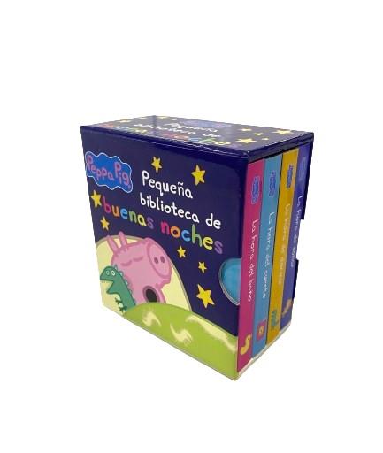 Peppa Pig. Libro juguete - Pequeña biblioteca de buenas noches | 9788448867904 | Hasbro/eOne