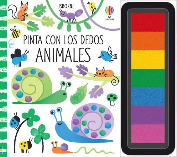 Pinta con los dedos. Animales | 9781474916059 | Watt, Fiona