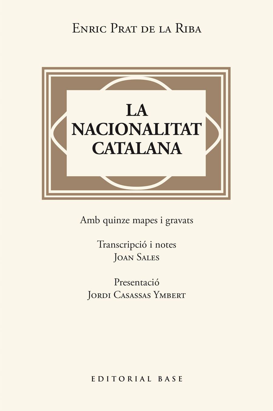 La nacionalitat catalana | 9788410131446 | Prat de la Riba, Enric