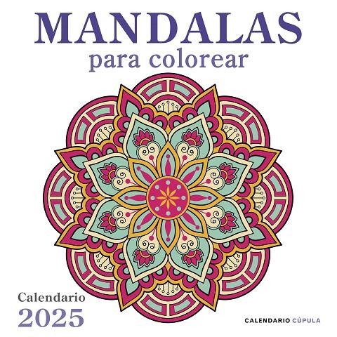 Calendario Mandalas 2025 | 9788448041687 | AA. VV.