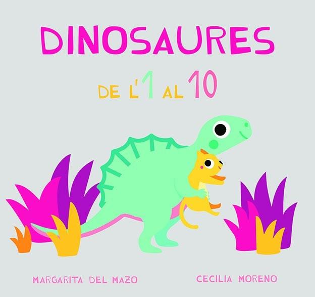 Dinosaures de'l 1 al 10 | 9788417272869 | del Mazo, Margarita