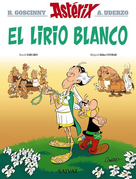 El Lirio Blanco | 9788469640401 | Goscinny, René/Uderzo, Albert/Fabcaro/Conrad, Didier