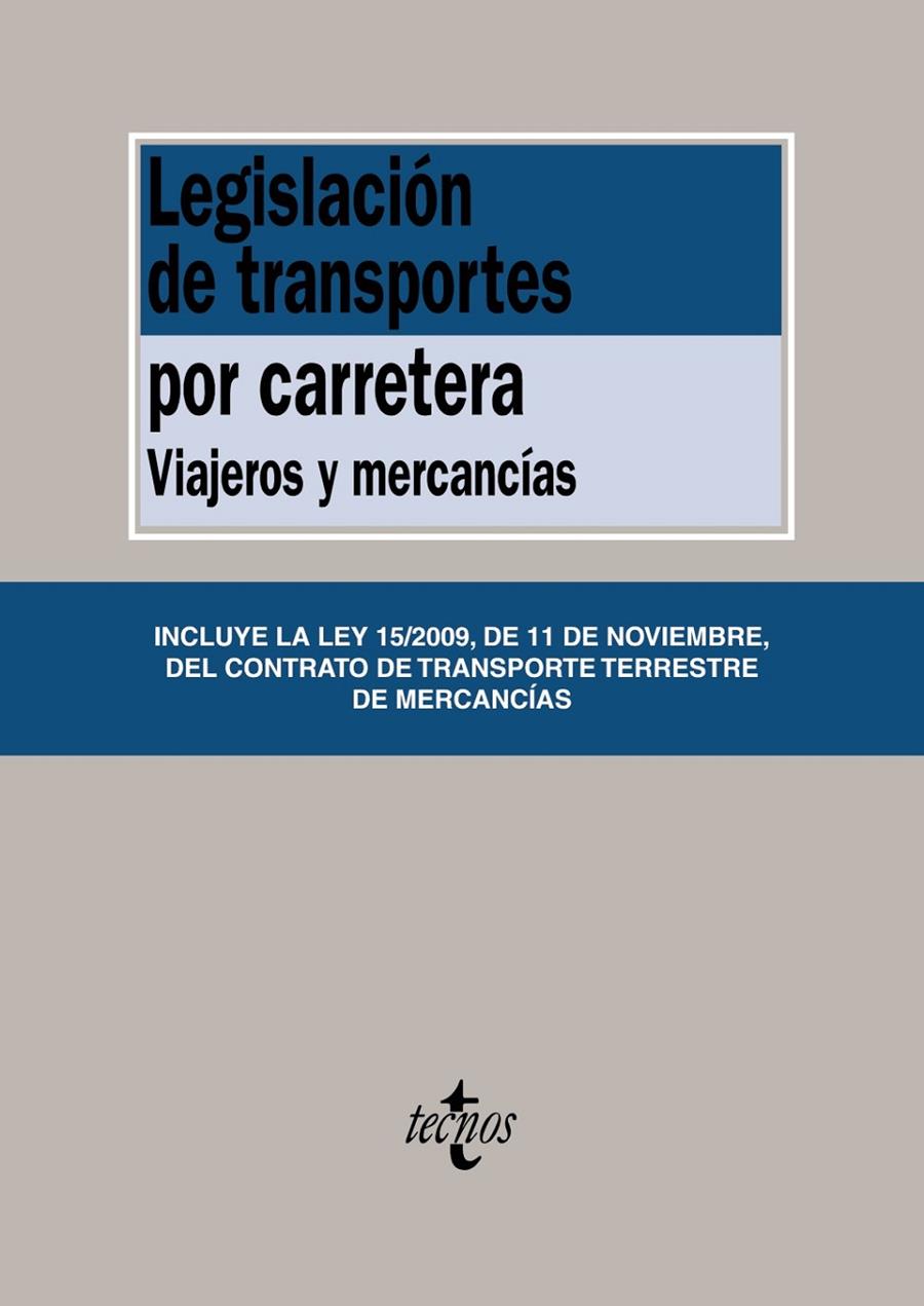 Legislación de transportes por carretera | 9788430950454 | AA.VV./-