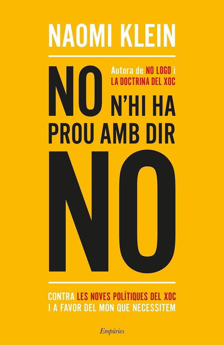 No n´hi ha prou amb dir no | 9788417016234 | Naomi Klein