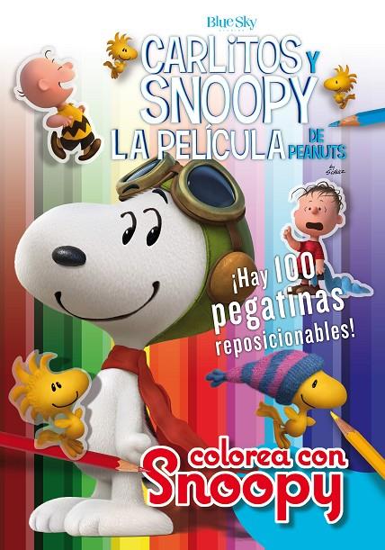 Carlitos y Snoopy. Colorea con Snoopy Pegatinas | 9788416261444 | Schulz