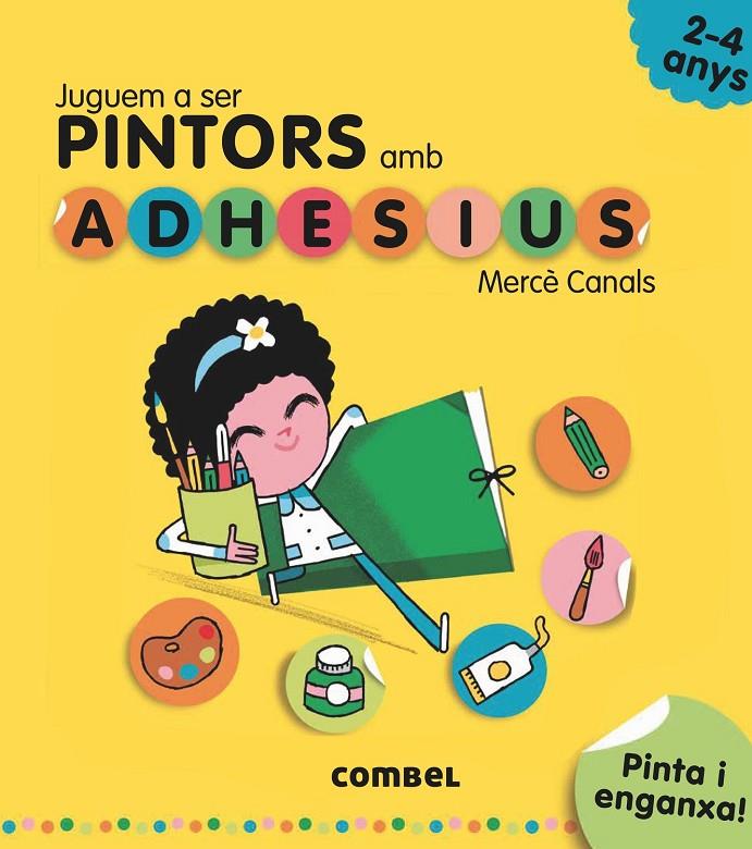 Juguem a ser pintors amb adhesius | 9788491011538 | Mercè Canals