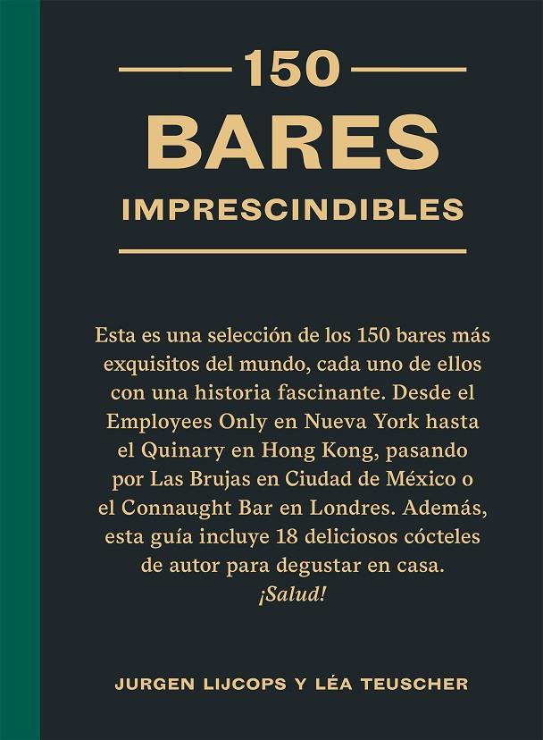 150 bares imprescindibles | 9788419043450 | Lijcops, Jurgen