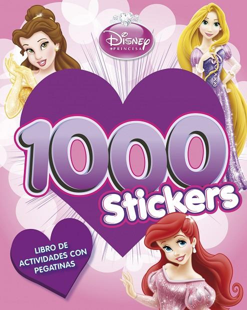 Princesas. 1000 Stickers | 9788499514871 | Disney