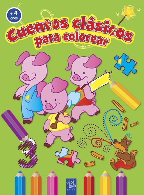 Cuentos clásicos para colorear +4 | 9788408037194 | YOYO