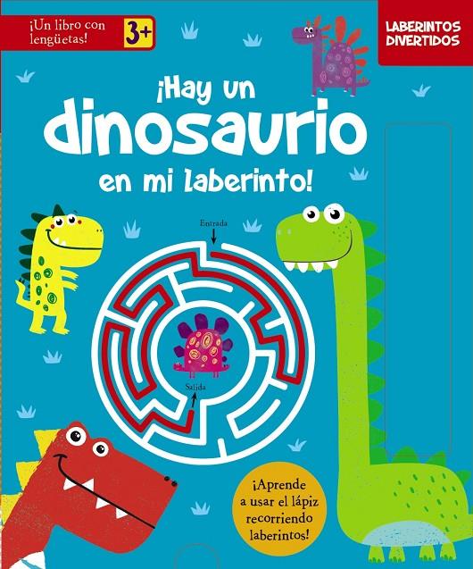 Laberintos divertidos. ¡Hay un dinosaurio en mi laberinto! | 9788469662908 | Varios Autores