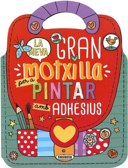 La meva gran motxilla per a pintar amb adhesius | 9788467774290 | Susaeta, Equipo