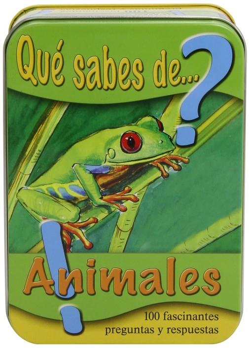 Qué sabes de... animales | 9783862338566 | VARIOS