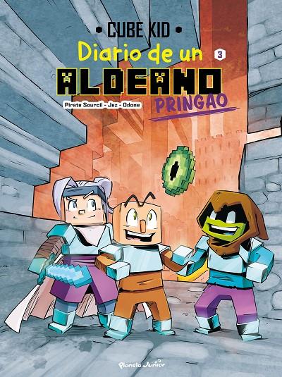 Diario de un aldeano pringao. Cómic 3 | 9788408251224 | Cube Kid