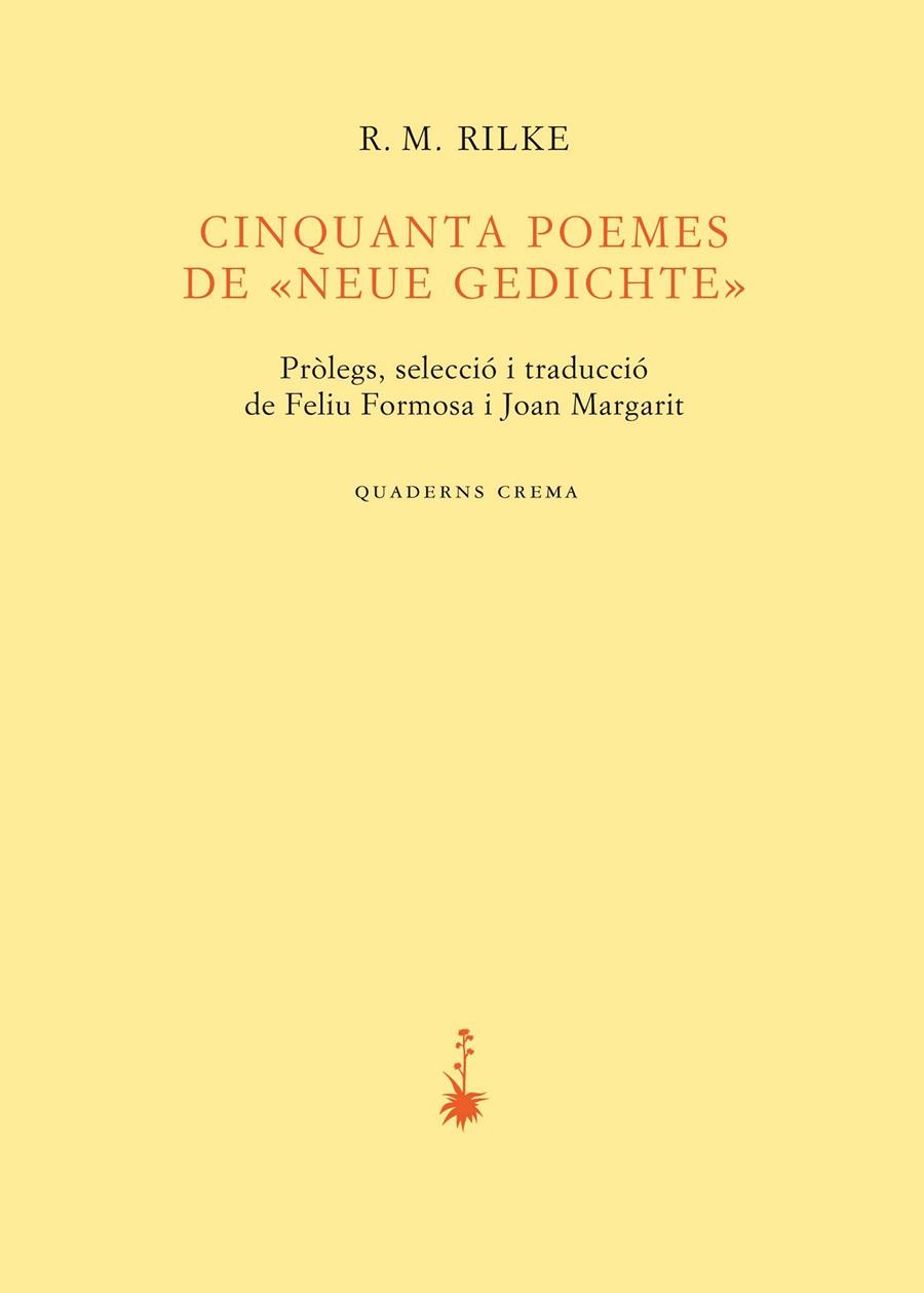 Cinquanta poemes de "Neue Gedichte" | 9788477275046 | R.M. Rilke