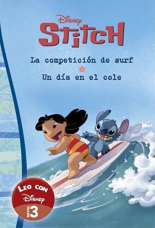 Leo con Disney. Un día en el cole y La competición de surf | 9788419487216 | Disney