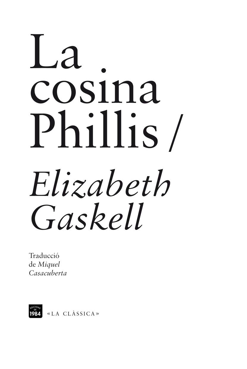 La cosina Phillis | 9788492440931 | Elisabeth Gaskell