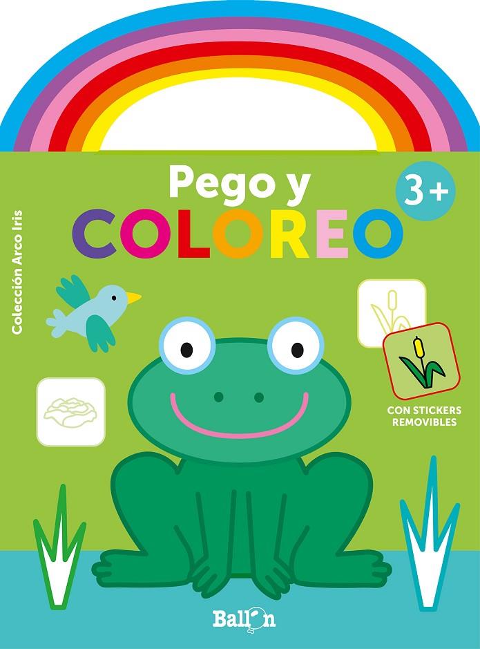 Arco Iris - Pego y Coloreo +3. Rana | 9789403214450 | Ballon