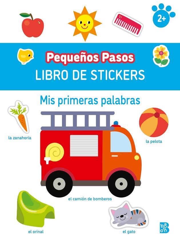 Pequeños pasos. Libro de stickers - Primeras palabras | 9789403238371 | BALLON