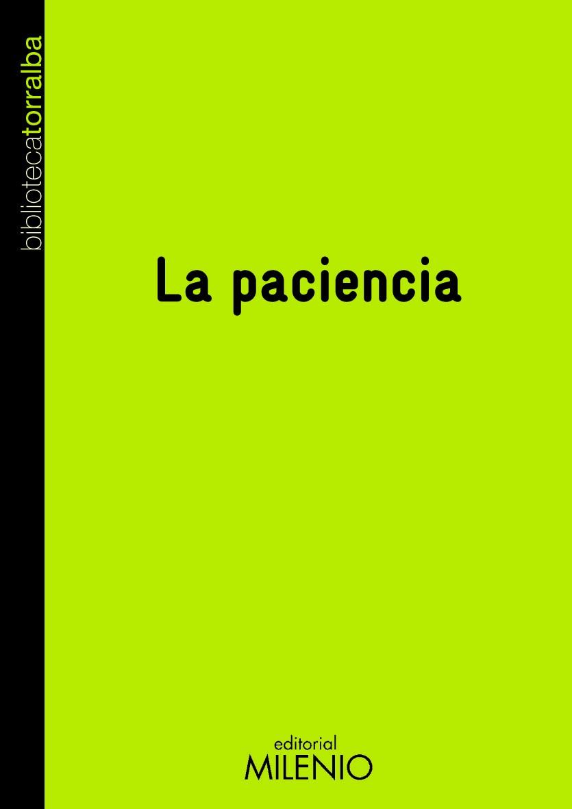 La paciencia | 9788497433006 | Francesc Torralba