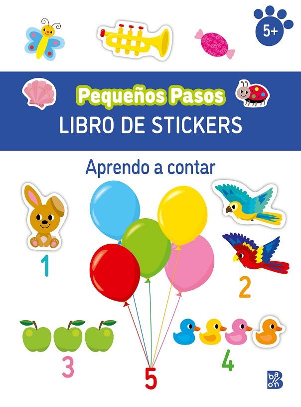 Pequeños pasos. Libro de stickers - Aprendo a contar | 9789403238357 | BALLON