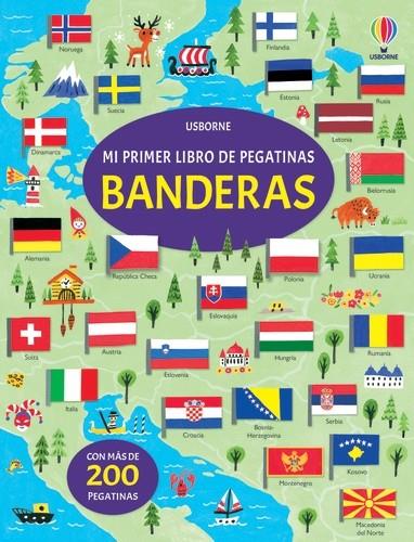 Mi primer libro de pegatinas. Banderas | 9781805074441 | Bathie, Holly