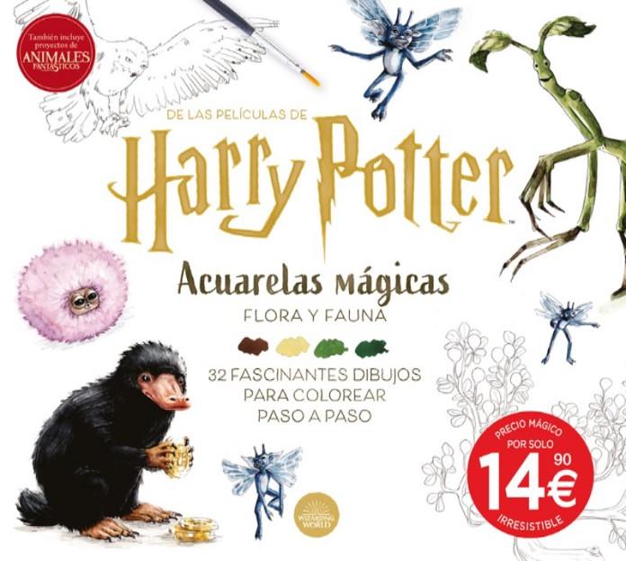 Harry Potter. Acuarelas mágicas: flora y fauna | 9791259574817 | Wizarding World, J.K. Rowling