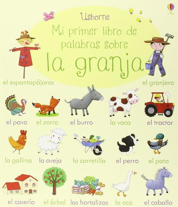 Mi primer librpo de palabras sobre la granja | 9781409588146 | Brooks Felicity