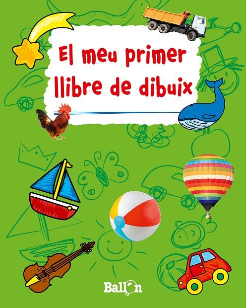 El meu primer llibre de dibuix - Verd | 9789037493900 | Ballon