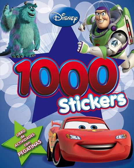 1000 stickers Pixar | 9788499513935 | Disney