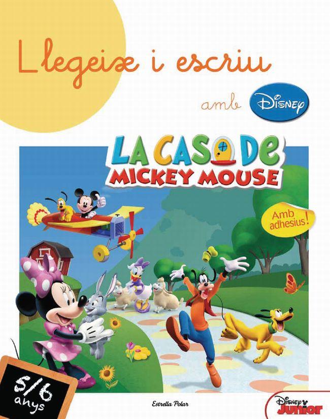 Llegeix i escriu amb Disney 5/6 anys | 9788415790365 | La casa de Mickey Mouse