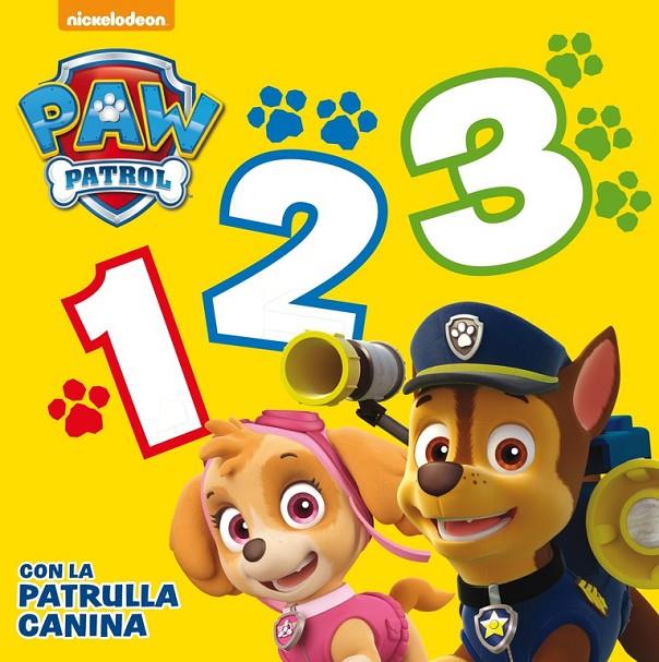 Paw Patrol 1, 2, 3 con la patrulla canina | 9788448844233 | Nickelodeon,