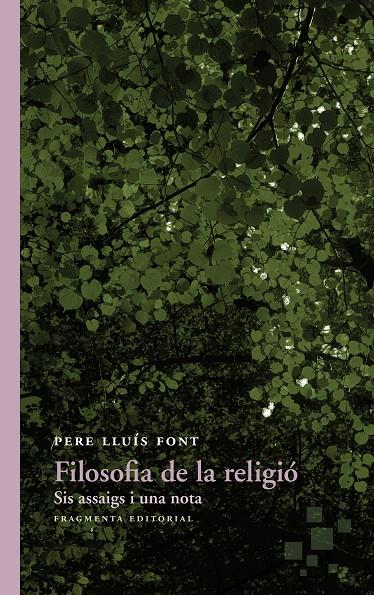 Filosofia de la religió | 9788415518747 | Pere Lluís Font