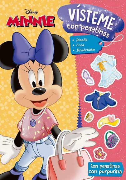 Minnie. Vísteme con pegatinas 2 | 9788419547446 | Disney