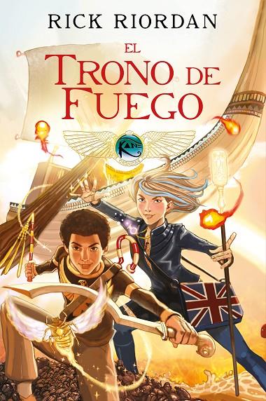 El trono de fuego (Las crónicas de los Kane [cómic] 2) | 9788417460891 | Riordan, Rick