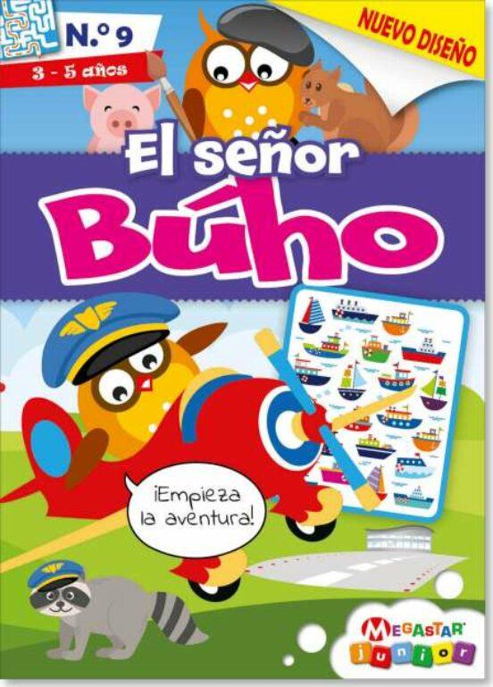 Pasatiempos infantiles El señor Buho 09 | 9789493313453 | Vv.Aa.3