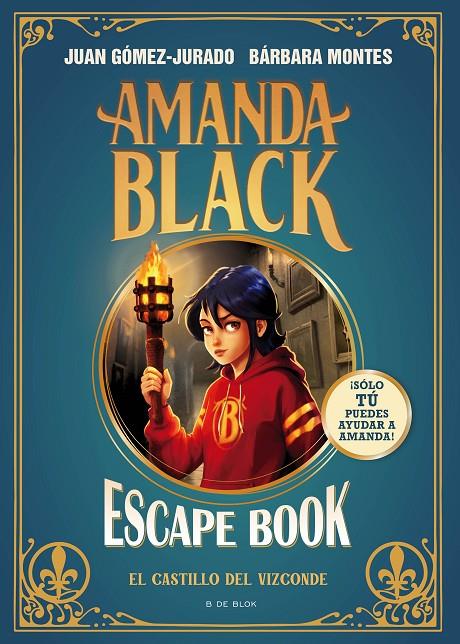 Amanda Black - Escape Book: El castillo del Vizconde | 9788410269064 | Gómez-Jurado, Juan/Montes, Bárbara