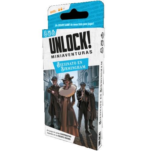 Unlock! Miniaventuras Asesinato en Birmingham | 3558380122272