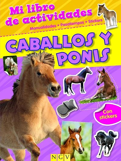 Caballos y ponis. Mi libro de actividades | 9783849903015