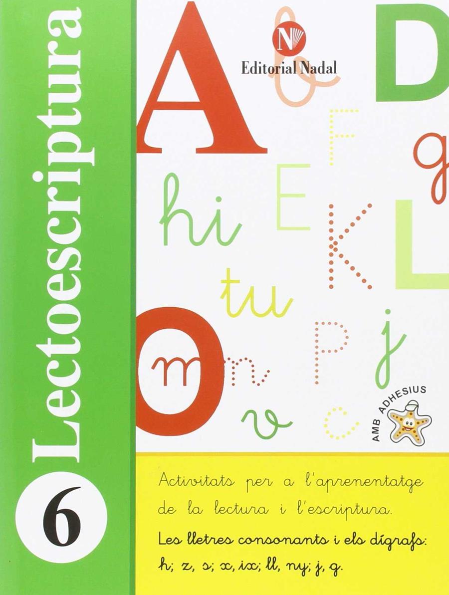 Lectoescriptura  6 | 9788478876471 | AA.VV.