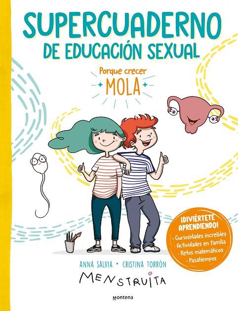 Supercuaderno de educación sexual | 9788419501165 | Torrón (Menstruita), Cristina/Salvia, Anna