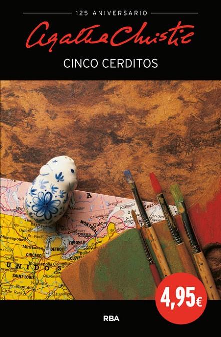 Cinco cerditos | 9788490561379 | Agatha Christie