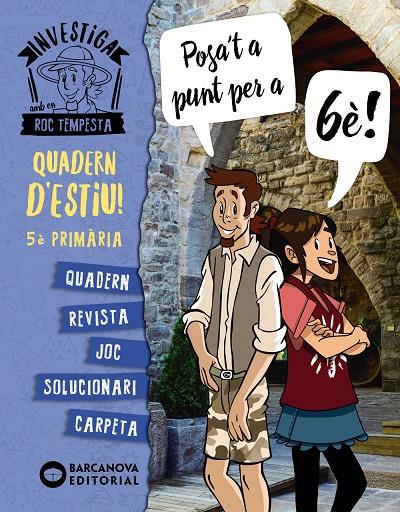 Investiga amb Roc Tempesta 5è. Posa't a punt per a 6è | 9788448954321 | Murillo, Núria/Baró, Santi