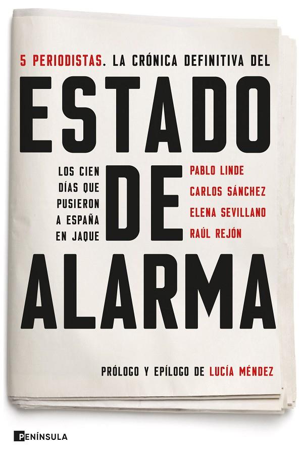 Estado de alarma | 9788499429410 | Rejón, Raul ; Sevillano, Elena ; Sánchez, Carlos ; Linde, Pablo 