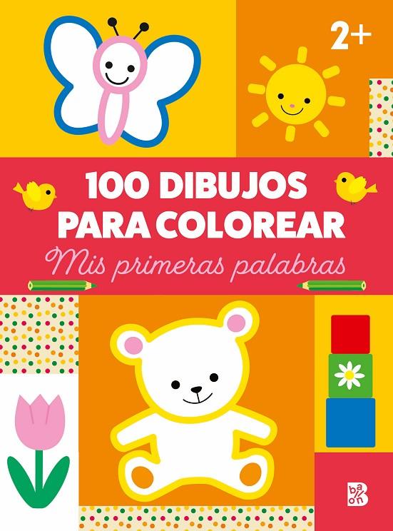 100 Dibujos para colorear - Mis primeras palabras | 9789403236704 | Ballon