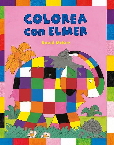 Colorea con Elmer | 9788448823344 | David McKee