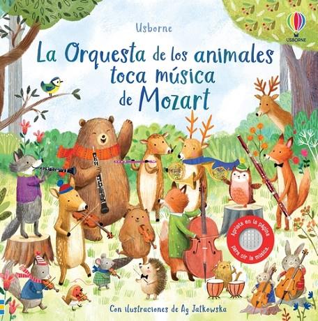 La orquesta de los animales toca música de Mozart | 9781474987271 | Jatkowska, Ag