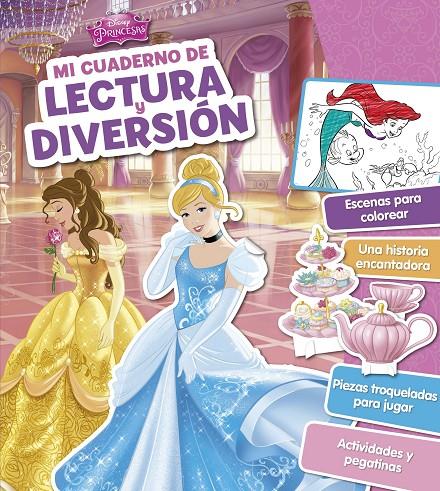 Princesas. Mi cuaderno de lectura y diversión | 9788499516585 | Disney